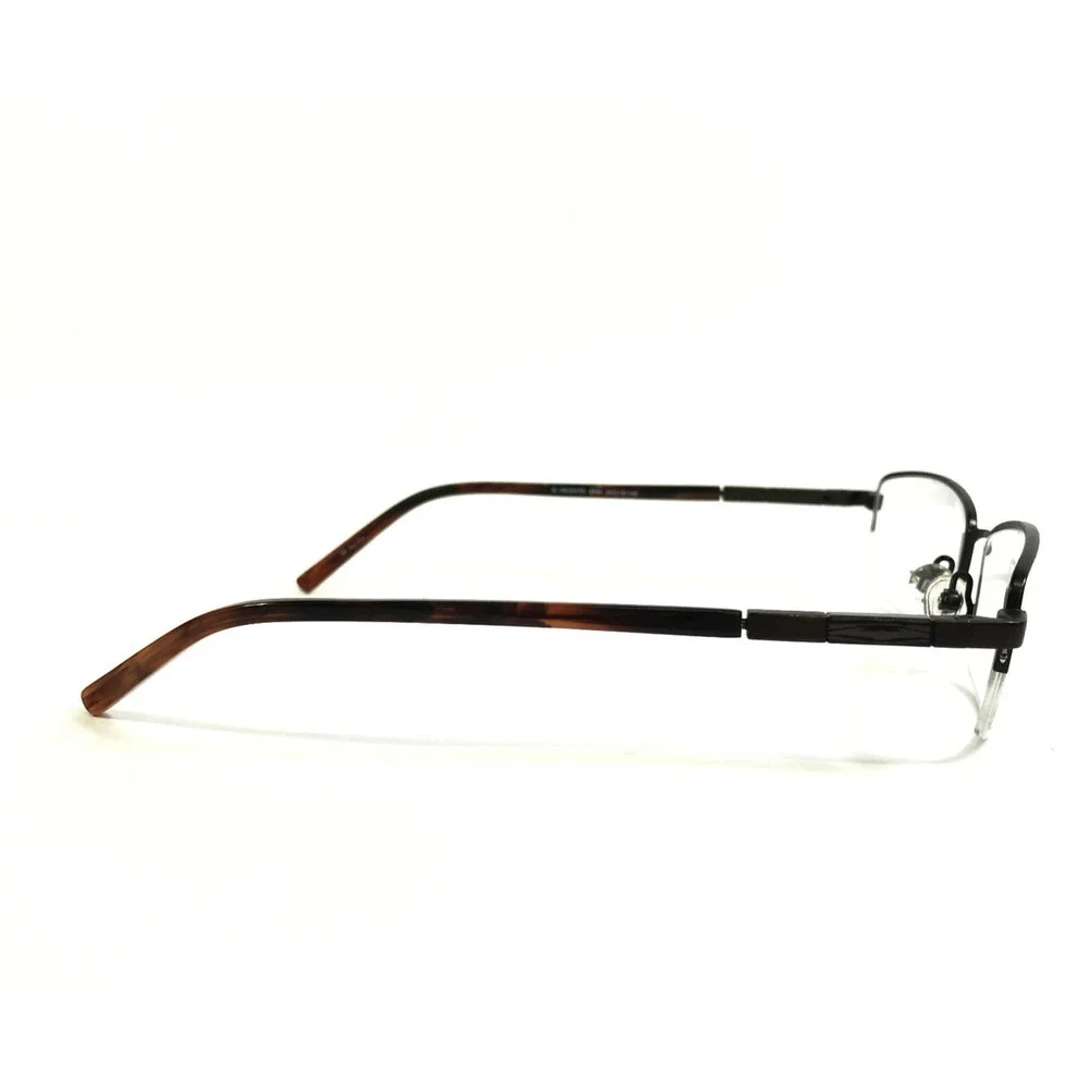 Gant Eyeglasses Frames G HEIGHTS BRN Brown Tortoise Rectangle Half Rim 54-18-140